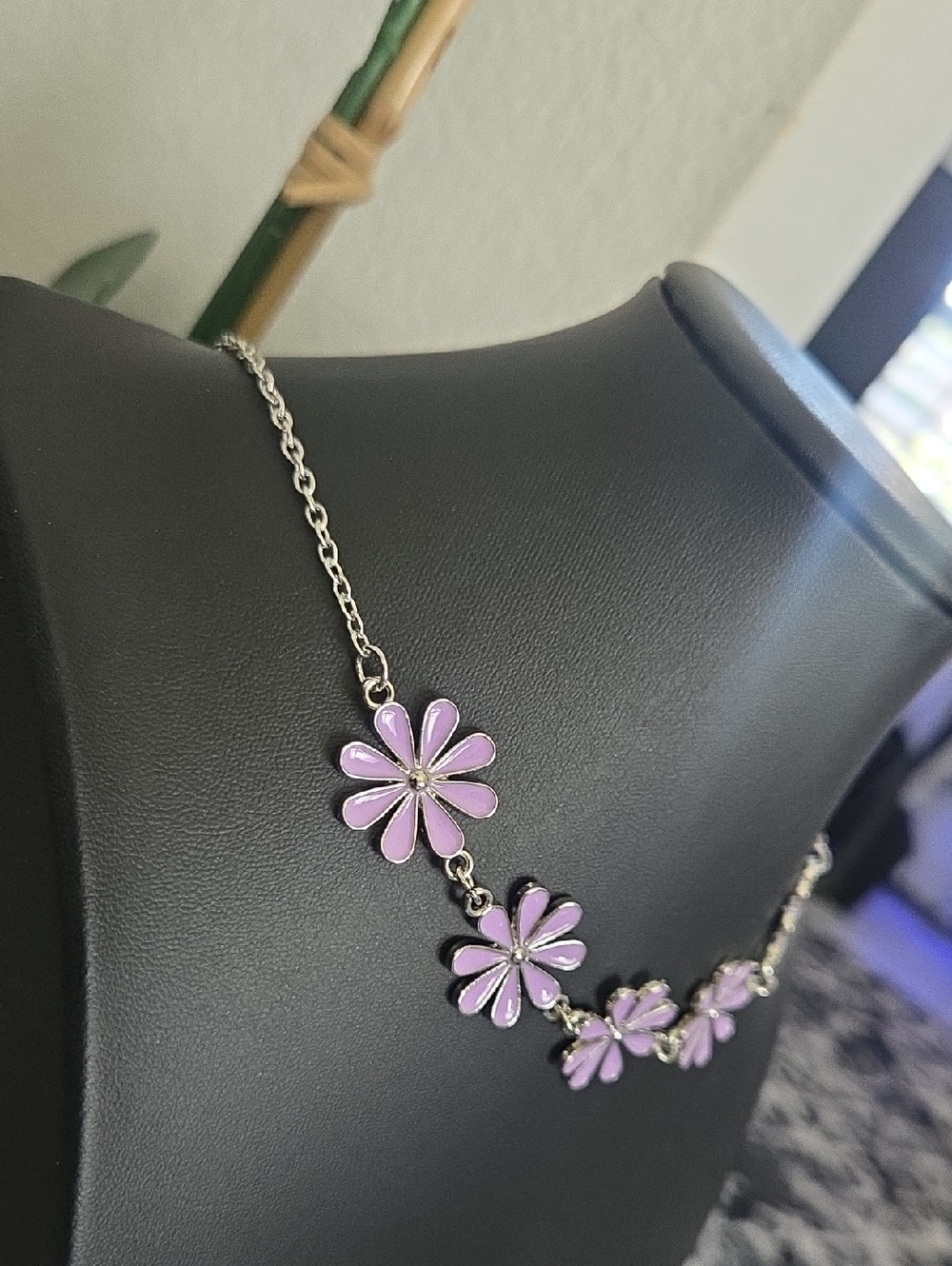 Paparazzi Floral Fantasy Purple Necklace NWT - Picture 2 of 4